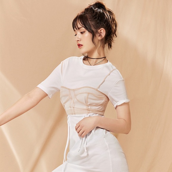 top bustier zara